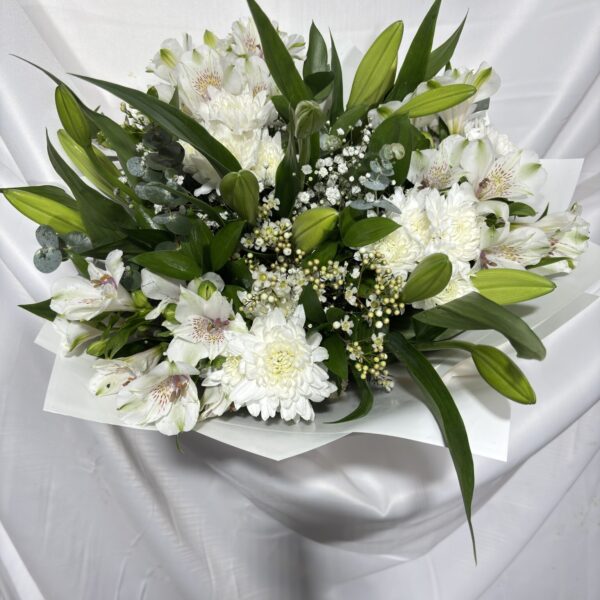 זר הלבנה עם חרציות